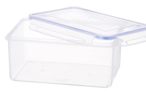 Aristo Lock & Fresh 302 Plastic Storage Container - 2200 ML, Transparent Clear, large (LOCK&FRESH302), (22 x 15.5 x 14.5) cm